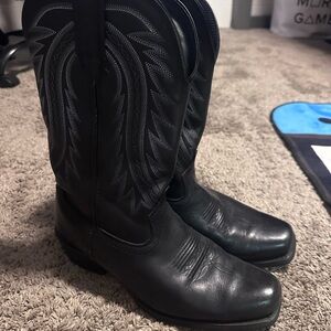 Durango Black Western Boots